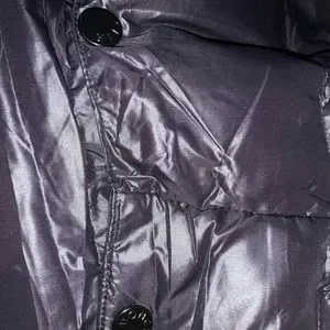 MONCLER ブルゾン（その他） ベージュx黒(豹柄) 3502625E0038 Moncler High-Shine Padded Jacket - Black | Editorialist
